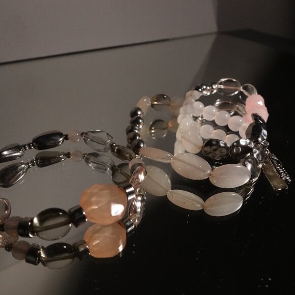 Multicolor Beaded Bracelet Set - Picture 2 of 6